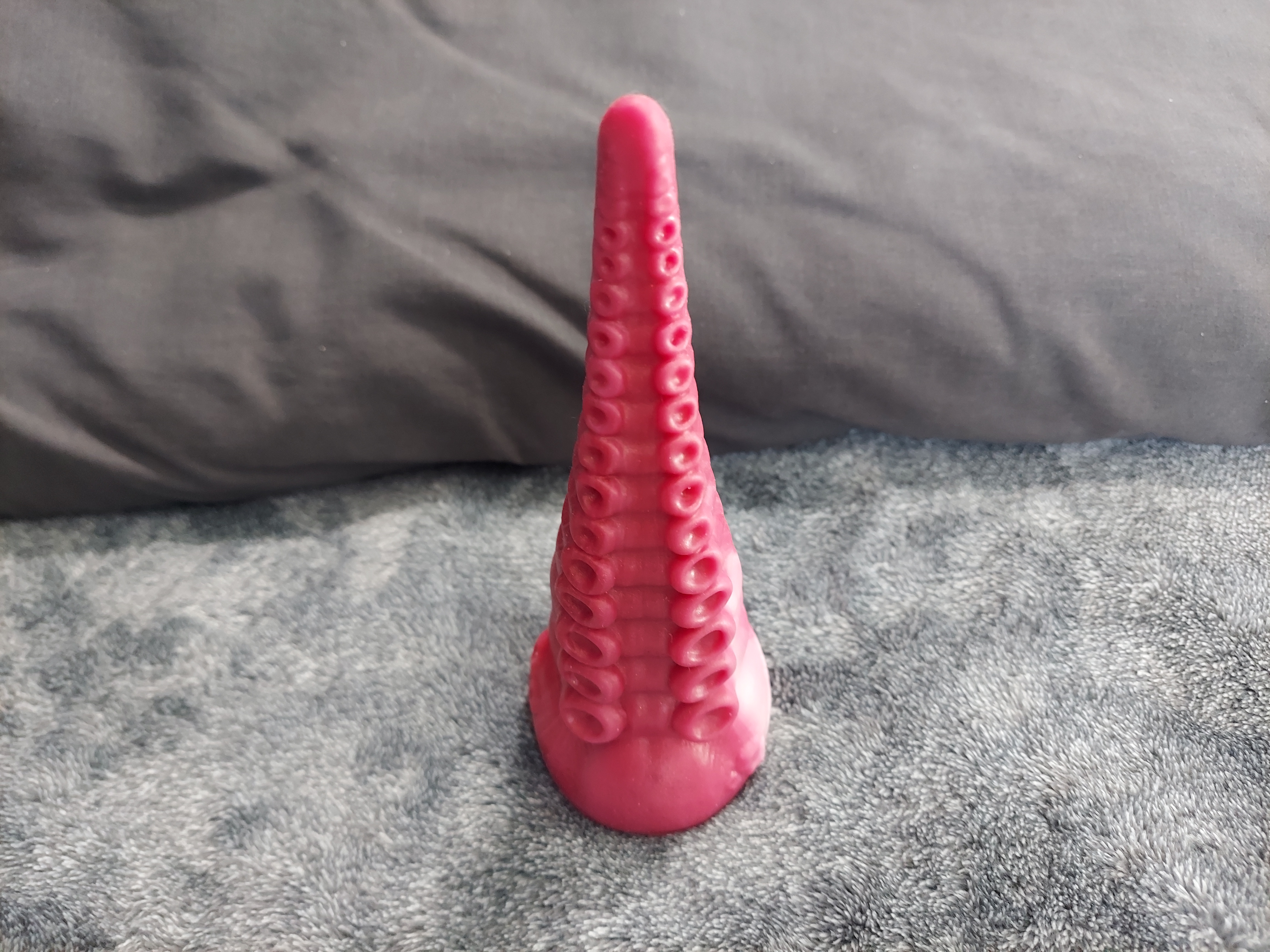 Bad Dragon Ika tenticle upright displaying texture 